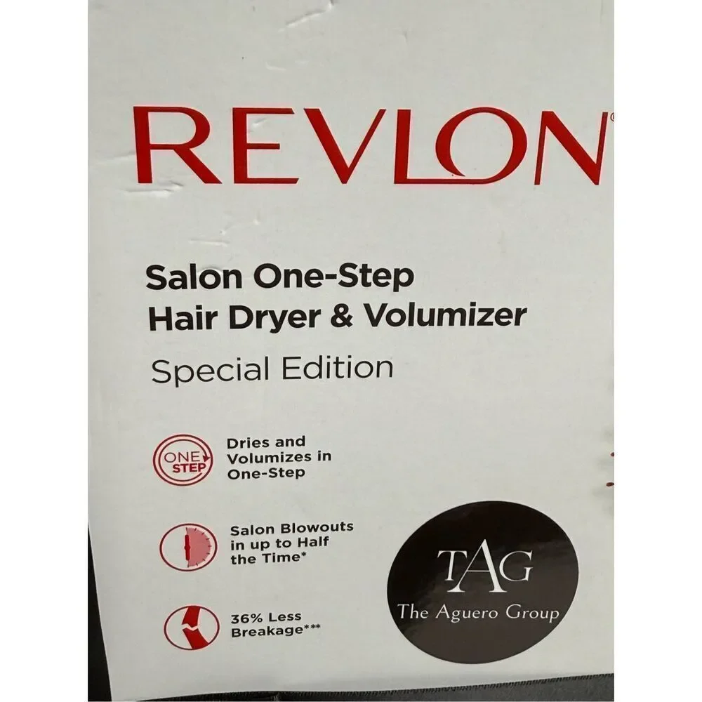 NIB Revlon Salon One-Step Hair Dryer & Volumizer RVDR5222HOL See Description